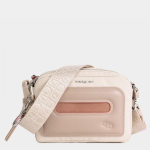 Beige Women's Hedgren Americano Belt Bags | IXN4647ZE