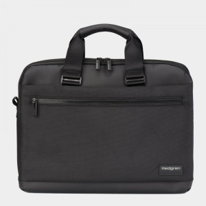 Black Women's Hedgren Byte Laptop Bags | XUI1872IS