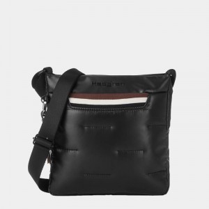 Black Women's Hedgren Cushy Crossbody Bags | DOP2582XP