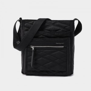 Black Women's Hedgren Orva Crossbody Bags | DTA4536NI