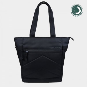 Black Women's Hedgren Scurry Sustainably Made Tote Bags | UDZ8446LR