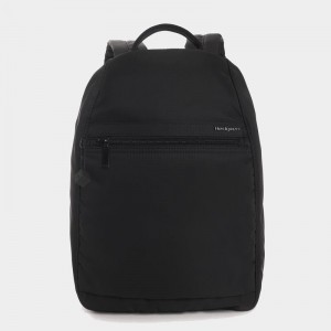 Black Women's Hedgren Vogue Large Backpacks | EJJ8294YC