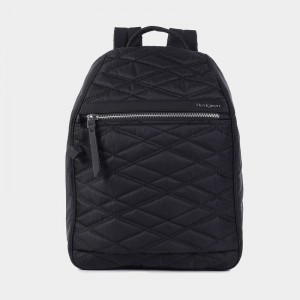 Black Women's Hedgren Vogue Large Backpacks | SEV8615LA