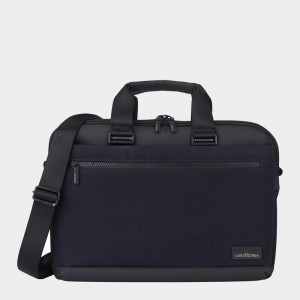 Blue Black Women's Hedgren Byte Laptop Bags | IQZ4546WX