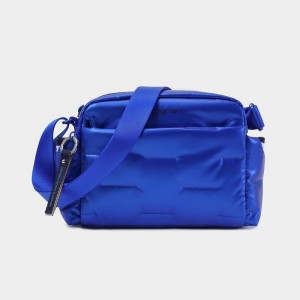 Blue Women's Hedgren Cozy Shoulder Bags | UUH511WN