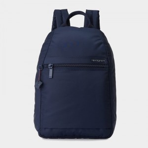 Dark Blue Women's Hedgren Vogue Backpacks | GOB3198FU