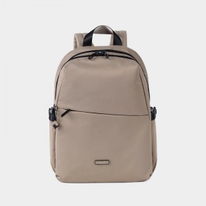 Grey Beige Women's Hedgren Cosmos Backpacks | TTF5015CK