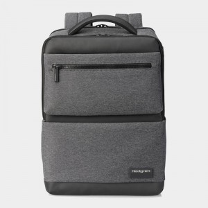 Grey Women's Hedgren Drive Backpacks | CTU8748DY