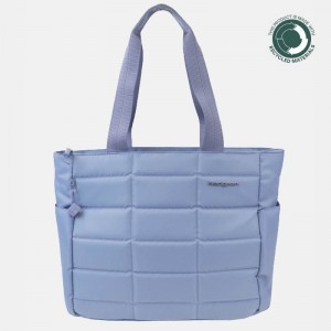 Light Blue Women's Hedgren Camden Tote Bags | TCS8763TC