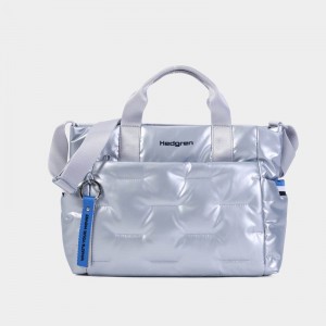 Light Blue Women's Hedgren Softy Handbag | APL3445RL