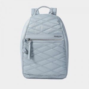 Light Blue Women's Hedgren Vogue Backpacks | XAY4570UZ