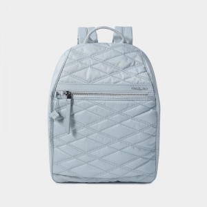 Light Blue Women's Hedgren Vogue Large Backpacks | AHR4811VO