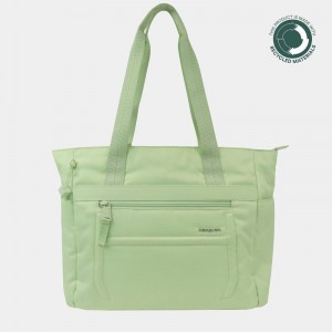 Light Green Women's Hedgren Keel Tote Bags | KGX2718ZV