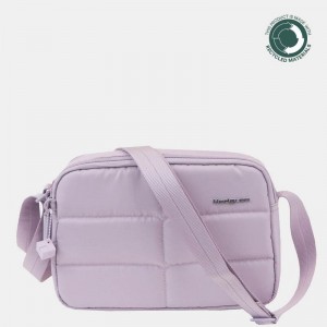 Light Purple Women's Hedgren Taos Crossbody Bags | VXF219XK