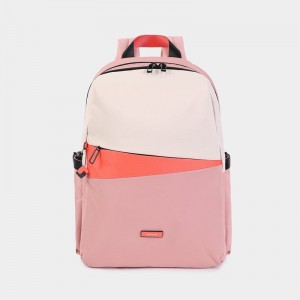 Pink Orange Women's Hedgren Cosmos Backpacks | OBC8052ED