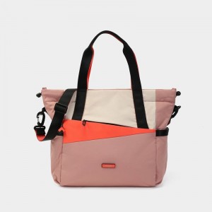 Pink Orange Women's Hedgren Galactic Tote Bags | RLE4111CM