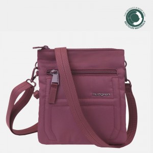 Pink Women's Hedgren Helm Crossbody Bags | ATV6964TY