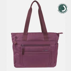 Pink Women's Hedgren Keel Tote Bags | FAZ6090PM