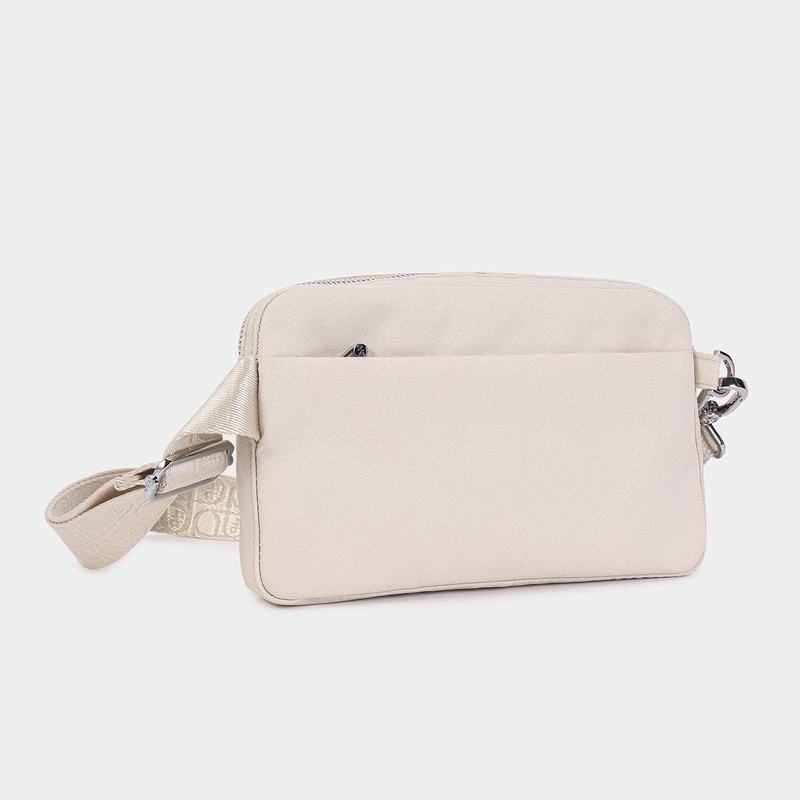 Beige Women's Hedgren Americano Belt Bags | IXN4647ZE