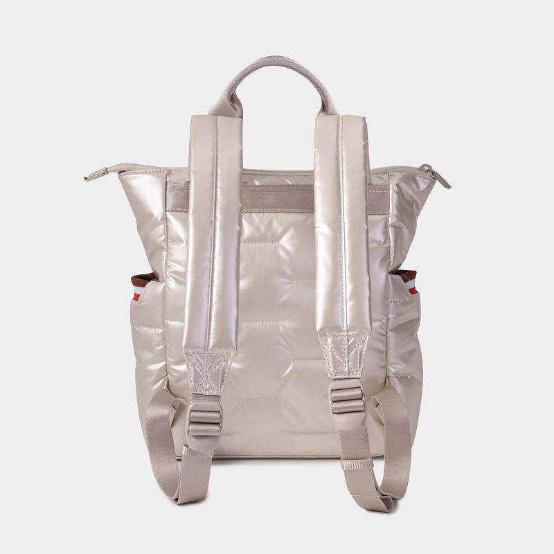 Beige Women's Hedgren Comfy Backpacks | BGJ3949KG