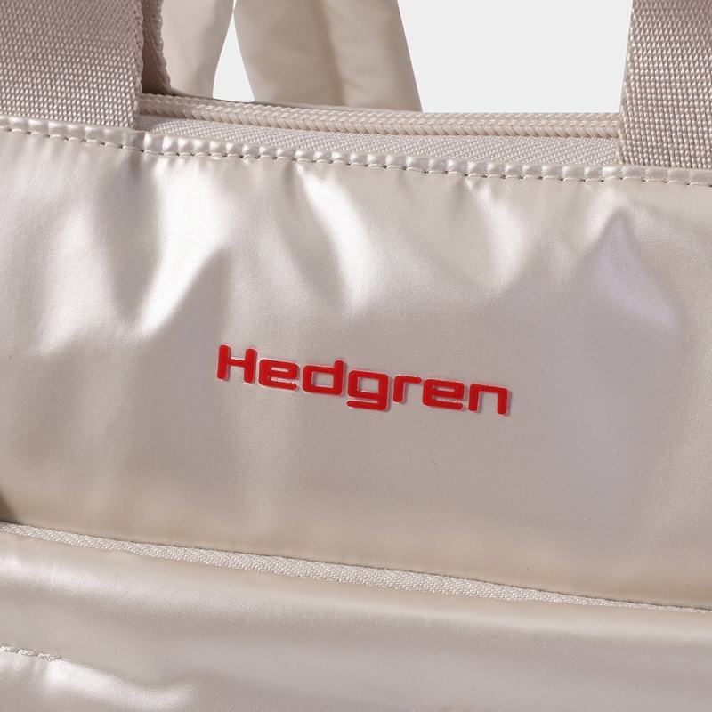 Beige Women's Hedgren Comfy Backpacks | BGJ3949KG