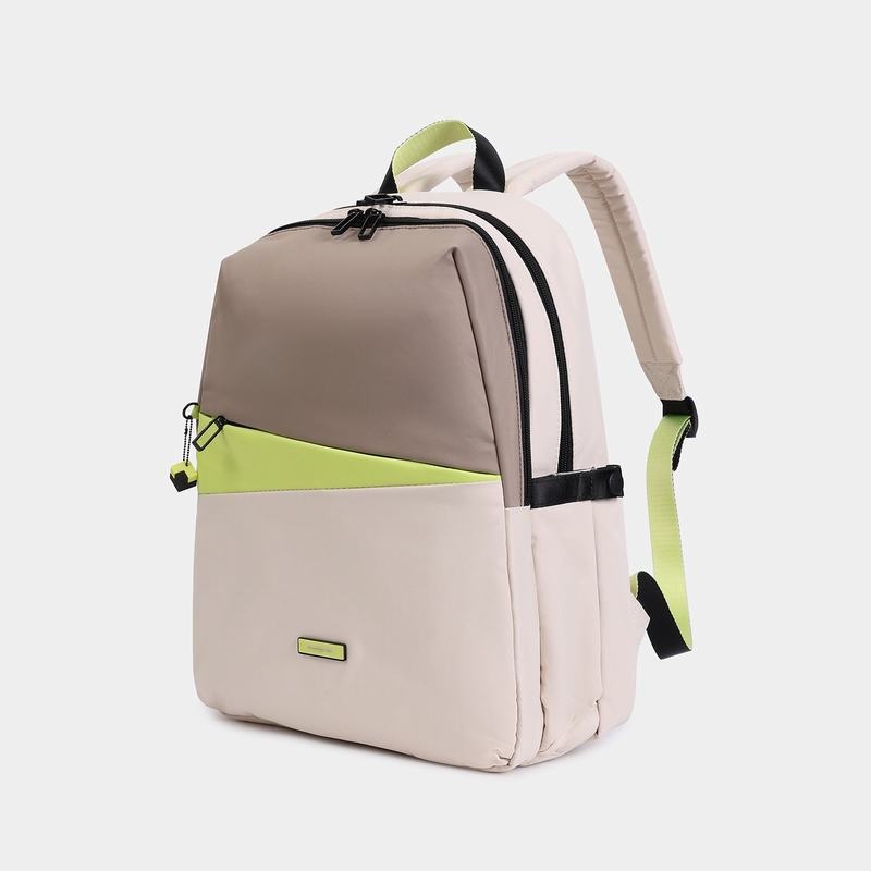 Beige Women's Hedgren Cosmos Backpacks | KRQ332MK