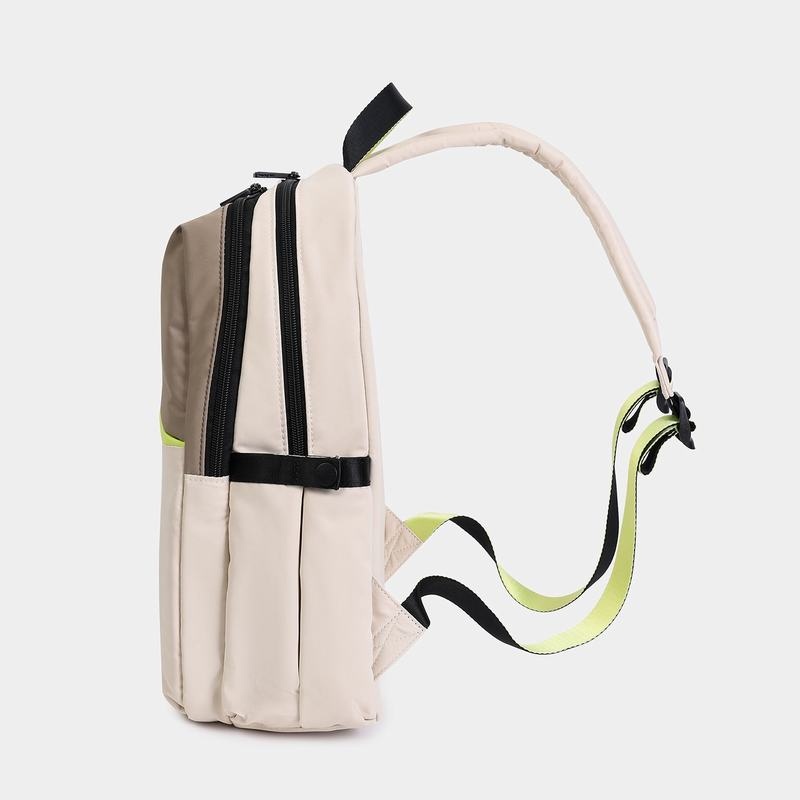 Beige Women's Hedgren Cosmos Backpacks | KRQ332MK