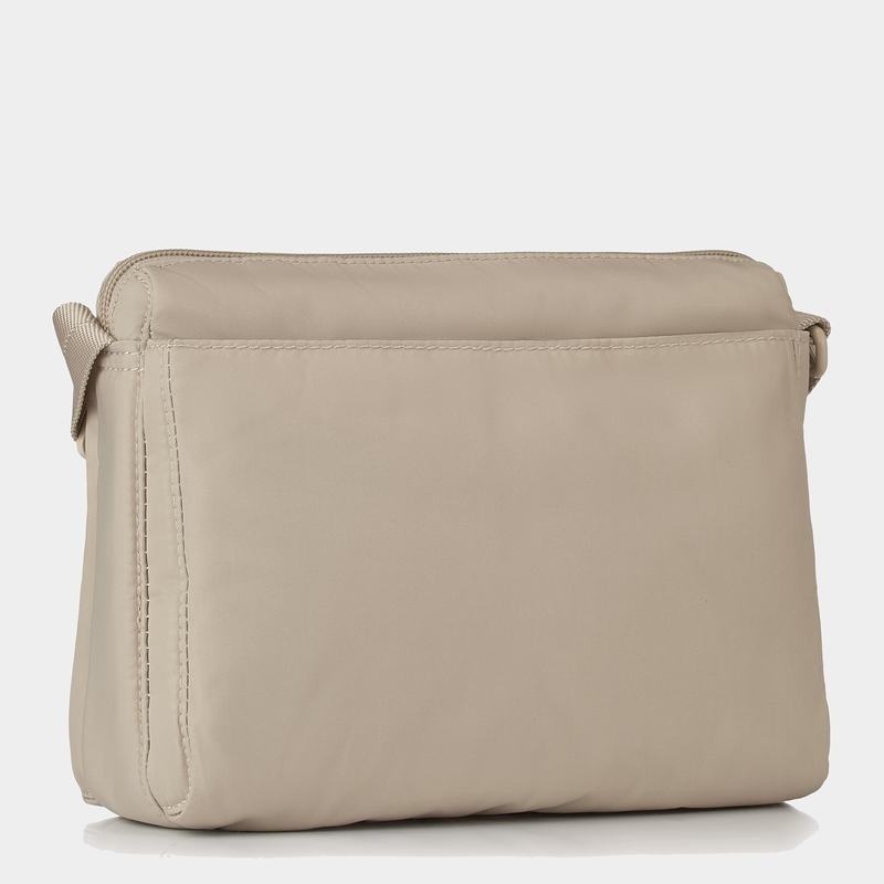 Beige Women's Hedgren Eye Shoulder Bags | WRE9375BV