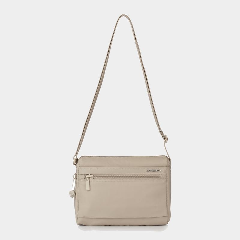 Beige Women's Hedgren Eye Shoulder Bags | WRE9375BV