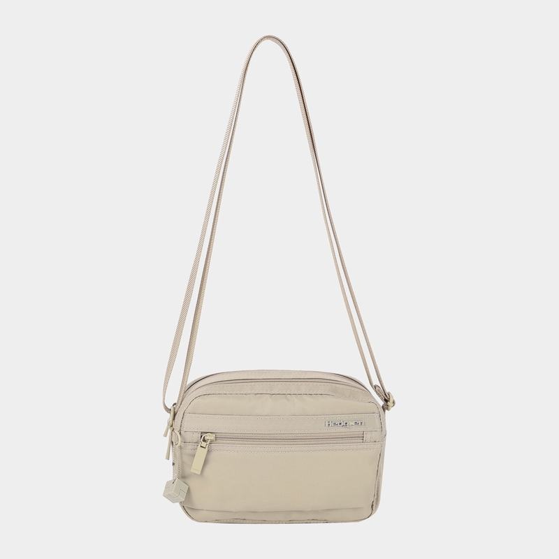 Beige Women's Hedgren Maia Crossbody Bags | YEQ442UL