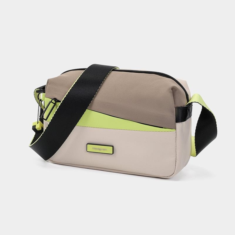 Beige Women's Hedgren Neutron Small Crossbody Bags | IVC3198VW