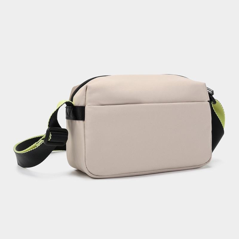 Beige Women's Hedgren Neutron Small Crossbody Bags | IVC3198VW