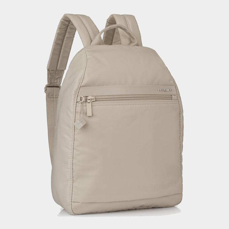 Beige Women's Hedgren Vogue Large Backpacks | TUL819DA