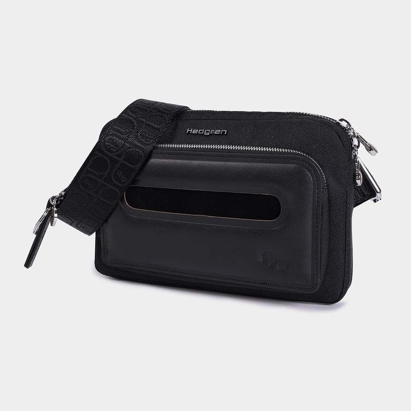 Black Women's Hedgren Americano Belt Bags | TTA942IN