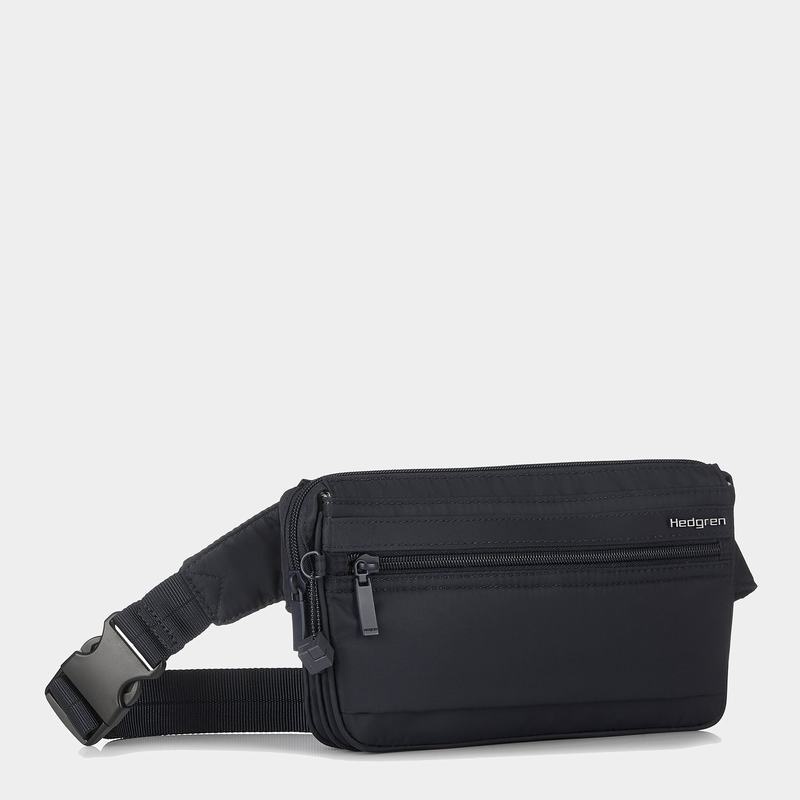 Black Women's Hedgren Asarum Belt Bags | KMM5871YX