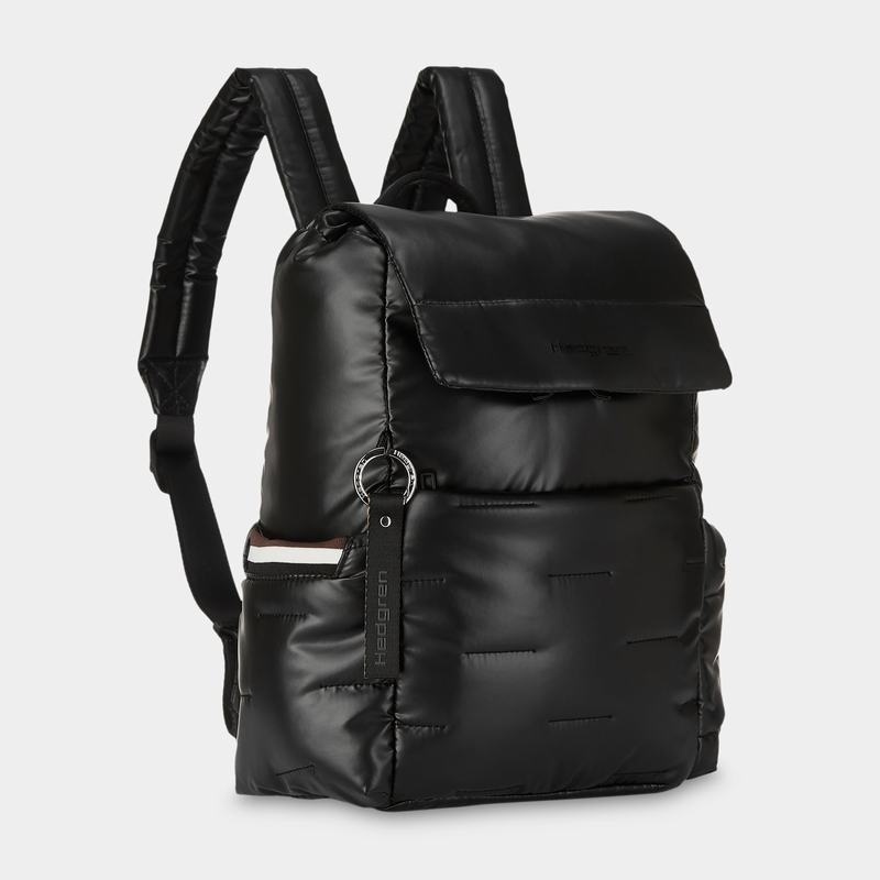 Black Women's Hedgren Billowy Backpacks | XZK7357FI