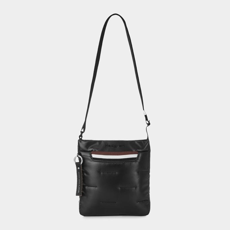 Black Women's Hedgren Cushy Crossbody Bags | DOP2582XP