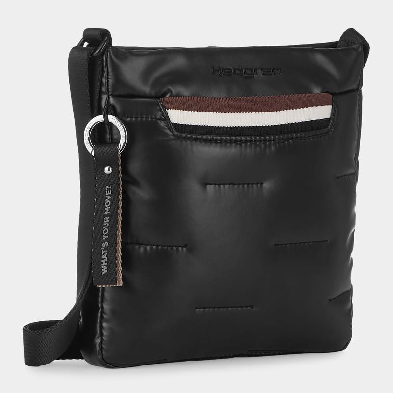 Black Women's Hedgren Cushy Crossbody Bags | DOP2582XP