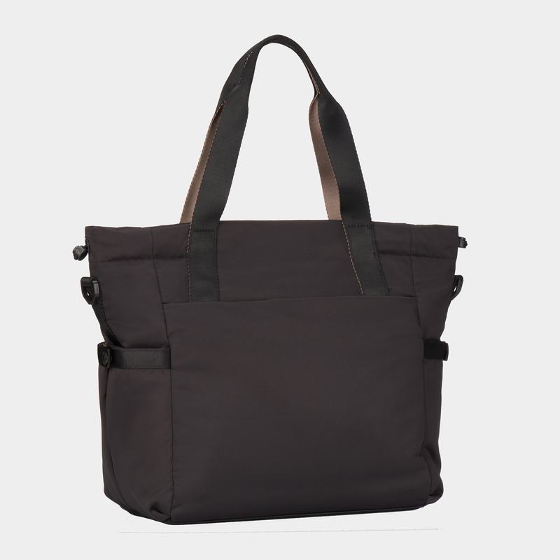 Black Women's Hedgren Galactic Tote Bags | OBI522AN