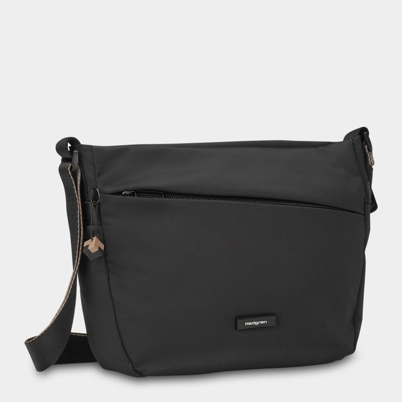 Black Women's Hedgren Gravity Crossbody Bags | DFF1852ZF