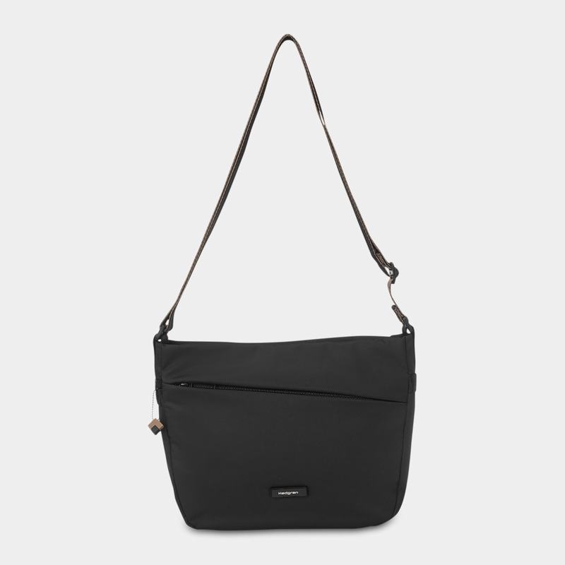 Black Women's Hedgren Gravity Crossbody Bags | DFF1852ZF