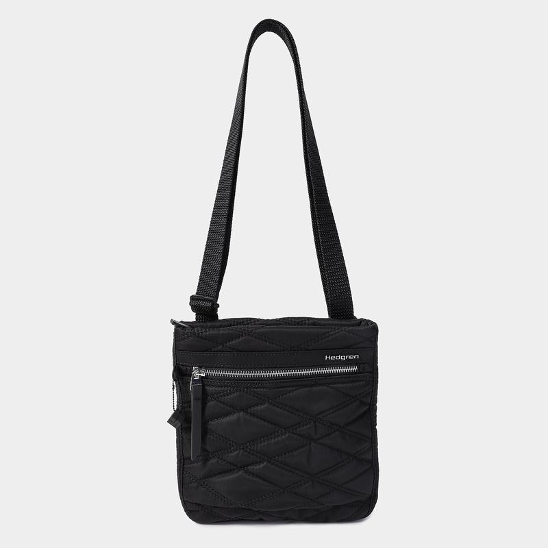 Black Women's Hedgren Leonce Crossbody Bags | ASH5422KX