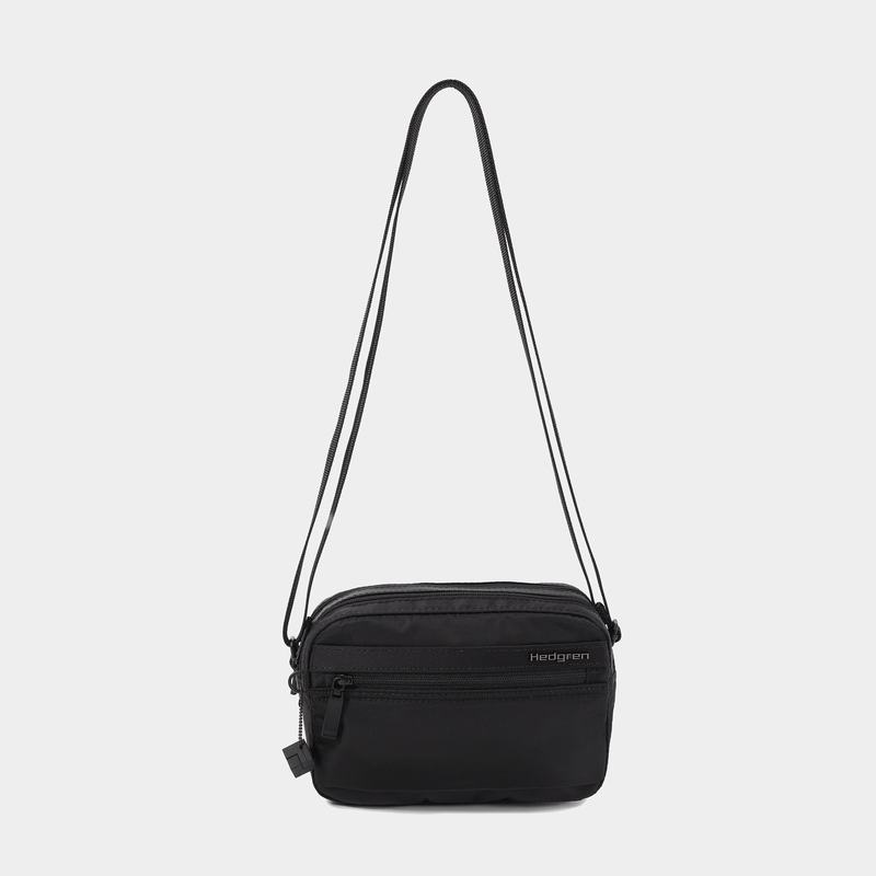 Black Women's Hedgren Maia Crossbody Bags | PLJ290GW