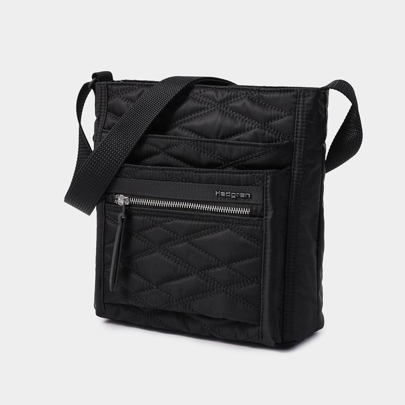 Black Women's Hedgren Orva Crossbody Bags | DTA4536NI