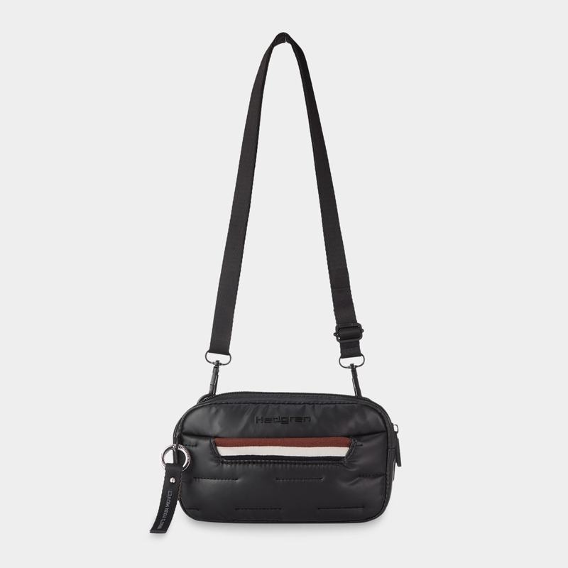 Black Women's Hedgren Snug Belt Bags | ITA186JD