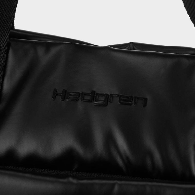 Black Women's Hedgren Softy Handbag | EPO7678JW