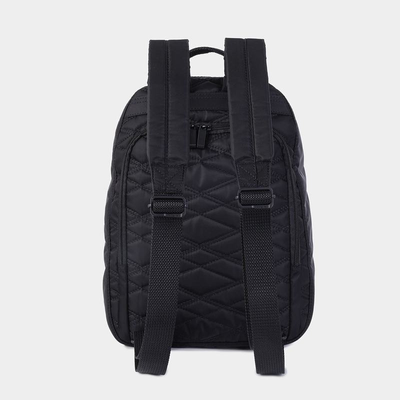 Black Women's Hedgren Vogue Large Backpacks | SEV8615LA