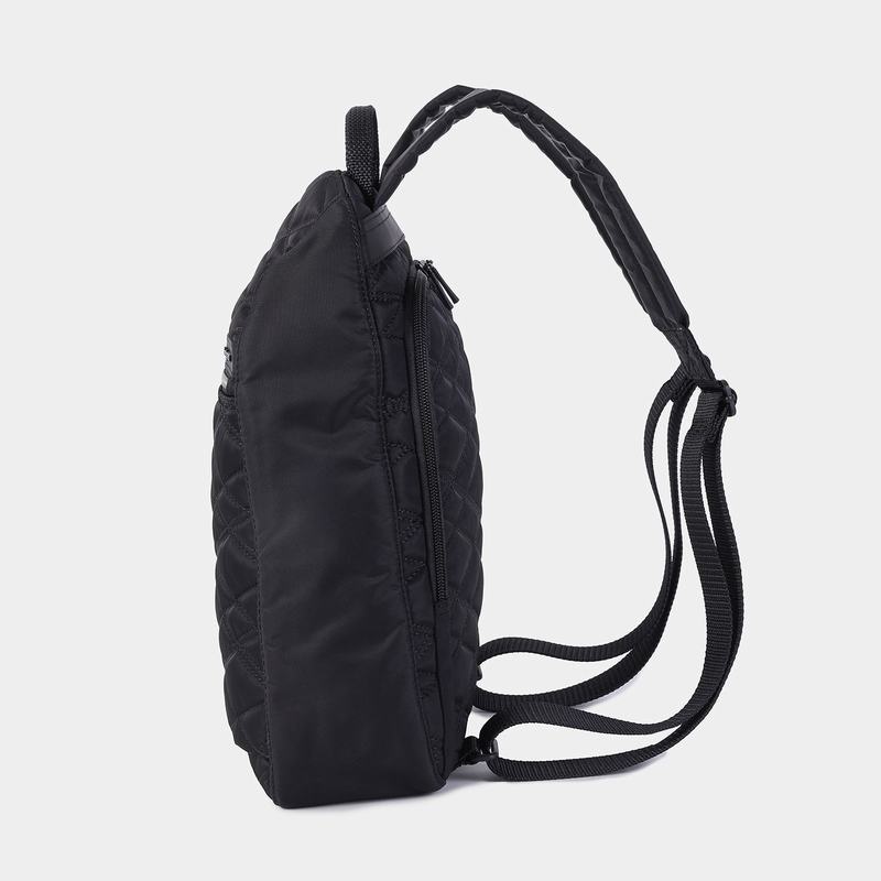 Black Women's Hedgren Vogue Large Backpacks | SEV8615LA