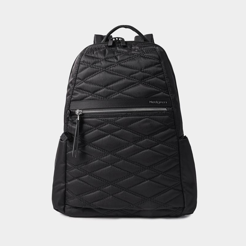 Black Women\'s Hedgren Vogue Xxl Backpacks | JYA829AO