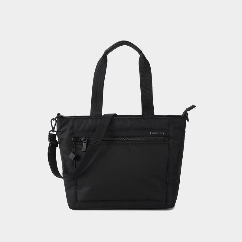 Black Women\'s Hedgren Zoe Tote Bags | DSS953GM